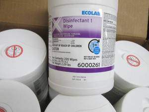 lot 336 image: Case of 12-220 ct Canisters Ecolab ...