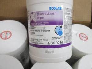 lot 337 image: Case of 12-220 ct Canisters Ecolab ...