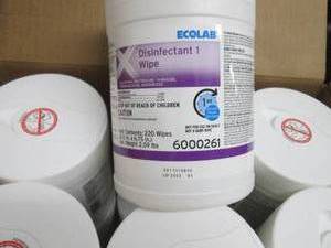 lot 340 image: Case of 12-220 ct Canisters Ecolab ...