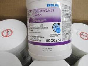 lot 342 image: Case of 12-220 ct Canisters Ecolab ...