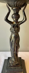 lot 11 image: Metal Pedestal Decor from India