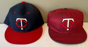 lot 24 image: Minnesota Twins Baseball Hats