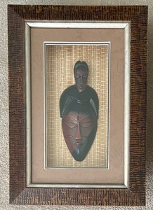 lot 20 image: Shadowbox Mask Art