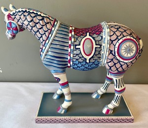 lot 45 image: The Trail of the Painted Ponies Figurine by Barbara Quimbly