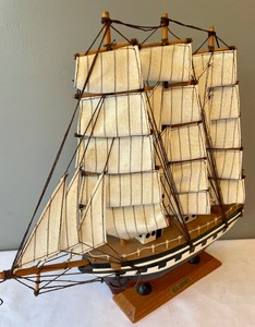 lot 39 image: Ker Shones Ship Replica