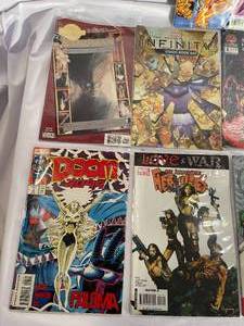 lot 160 image: Assorted Marvel Comic Books