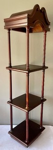 lot 260 image: Decorative Wooden Shelf