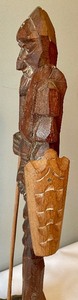 lot 135A image: Wonderful Wooden Statue