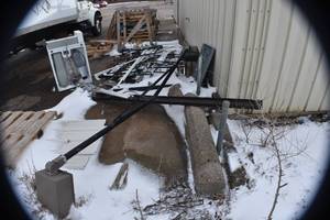 Exterior parking lot, sign lights