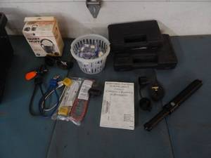 lot 25 image: Gun Cases, Gun Locks, Ear Protection, Flashlight Baton & More