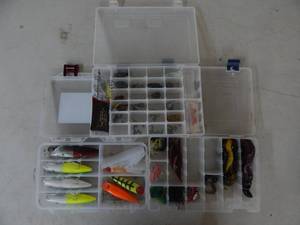 lot 31 image: 3-Organizers With Fishing Tackle