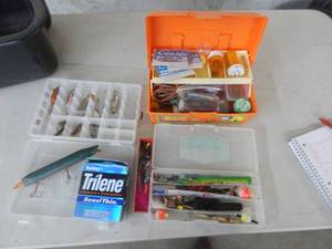 lot 35 image: Assorted Fishing Tackle, Some Vintage