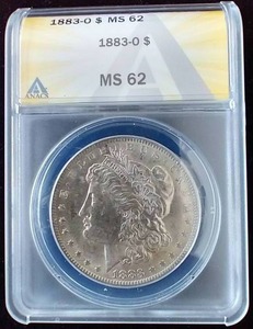 1883-O Morgan Dollar - MS62