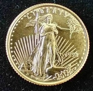 1998 110th Oz. Gold Eagle