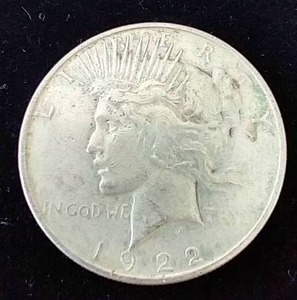 1922 Peace Dollar