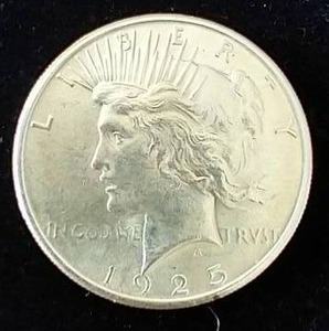 1925 Peace Dollar