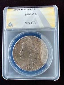 1901-O Morgan Dollar - MS63