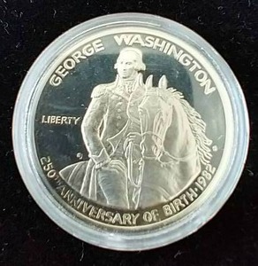 1982 Commemorative Washington Silver Half Dollar