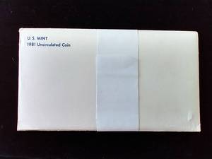1981 US Mint Uncirculated Set