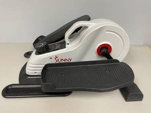 Sunny Health &amp Fitness Magnetic Under Desk Elliptical Machine Foot Pedal Exerciser