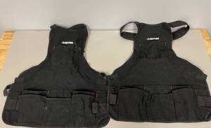 2 Pk&nbspHusky Heavy Duty Canvas Bib Apron w Padded Shoulder Strap