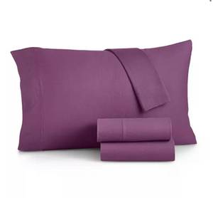 Martha Stewart Essentials Jersey Knit 4 Pc King Sheet Set