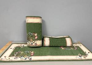 Lot 3 Goldcoast Green Runner Rugs 48 x 18&nbsp