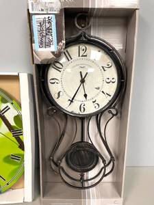 Lot of 2 Wall Clocks Pendulum and Buddha.