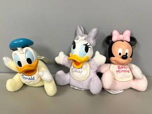 Lot of 6 Disney Baby Plush Toys