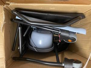 Nova Drop Arm Transport Commode Chair W Wheels