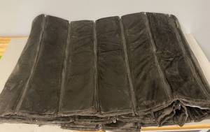 24 Foot Long Brown Velvet Storage RollPad