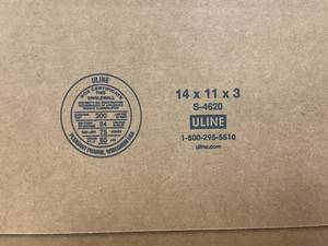 50 Pack U-Line 14x 11x 3 Shipping Boxes