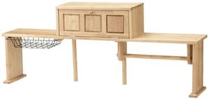 Alcove Over-the-Sink Organizer Shelf-Oak