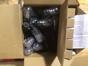 lot 13 image: Novolink 12-LightOutdoor27.42 ft. Smart Plug-in Edison Bulb LED String Light with RGBW Color Changing and Wireless App Control Open box