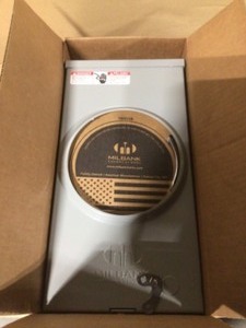 lot 16 image: Milbank 200 Amp 4-Terminal Horn Bypass Ringless Overhead Meter Socket OPEN BOX