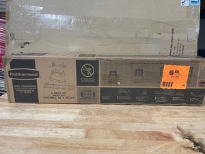 lot 80 image: Rubbermaid Large Shed Accessory Kit Customer  Returns
