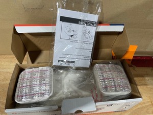 lot 76 image: Lithonia Lighting Contractor Select EU2C 120277-Volt Integrated LED White Emergency Light Fixture with Battery