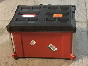 PACKOUT 22 in. Modular 3-Drawer Tool Box with Metal Reinforced Corners by Milwaukee Customer Returns See Pictures