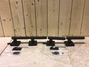 Slate Grey Modern Door Lever Latch with Rust Defender by Everbilt Customer Returns See Pictures