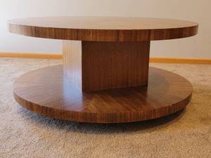lot 54 image: Lazy Susan Cocktail Table