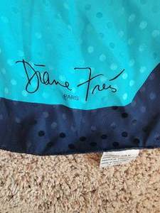 lot 200 image: 100% Silk Diane Freis Scarf