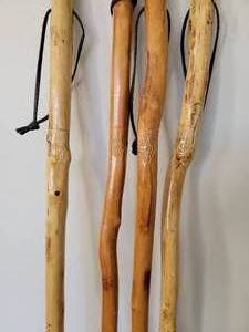 lot 143 image: Collection of Grizzley Walking Sticks  lot of 4