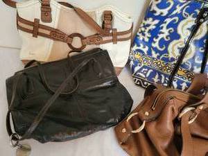 lot 216 image: Handbag Collection, 4 Bags  Michael Kors  Hobo  Boc  Rafe