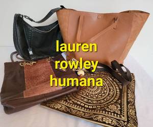 lot 220 image: Tote Collection, 4 Bags  Ralph Lauren  Cynthia Rowley  Humana 