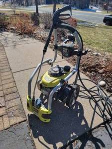 lot 190 image: Ryobi 3100 PSI Gas Powered Power Washer 5-In-1