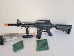 lot 97 image: Airsoft Basics Rifle and Pellet Kit