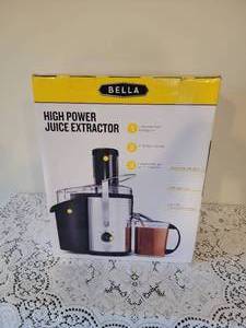 lot 186 image: Bella High Power Juice Extractor