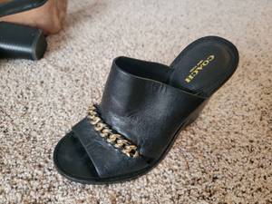 lot 246 image: Designer Ladies Size 6.5 Shoes Coach, Michael Kors