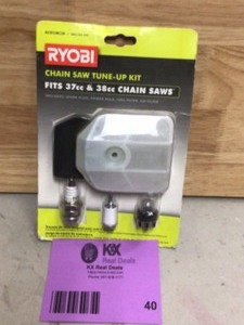 RYOBI Tune-Up Kit for 37cc and 38cc Gas Chainsaws Open box