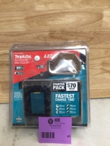 Makita 18-Volt LXT Lithium-Ion Rapid Optimum Battery Charger Open box